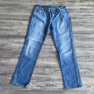 J crew Broken in Boyfriend straight leg Jean size 25